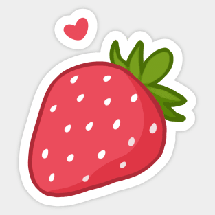 Strawberry Sticker